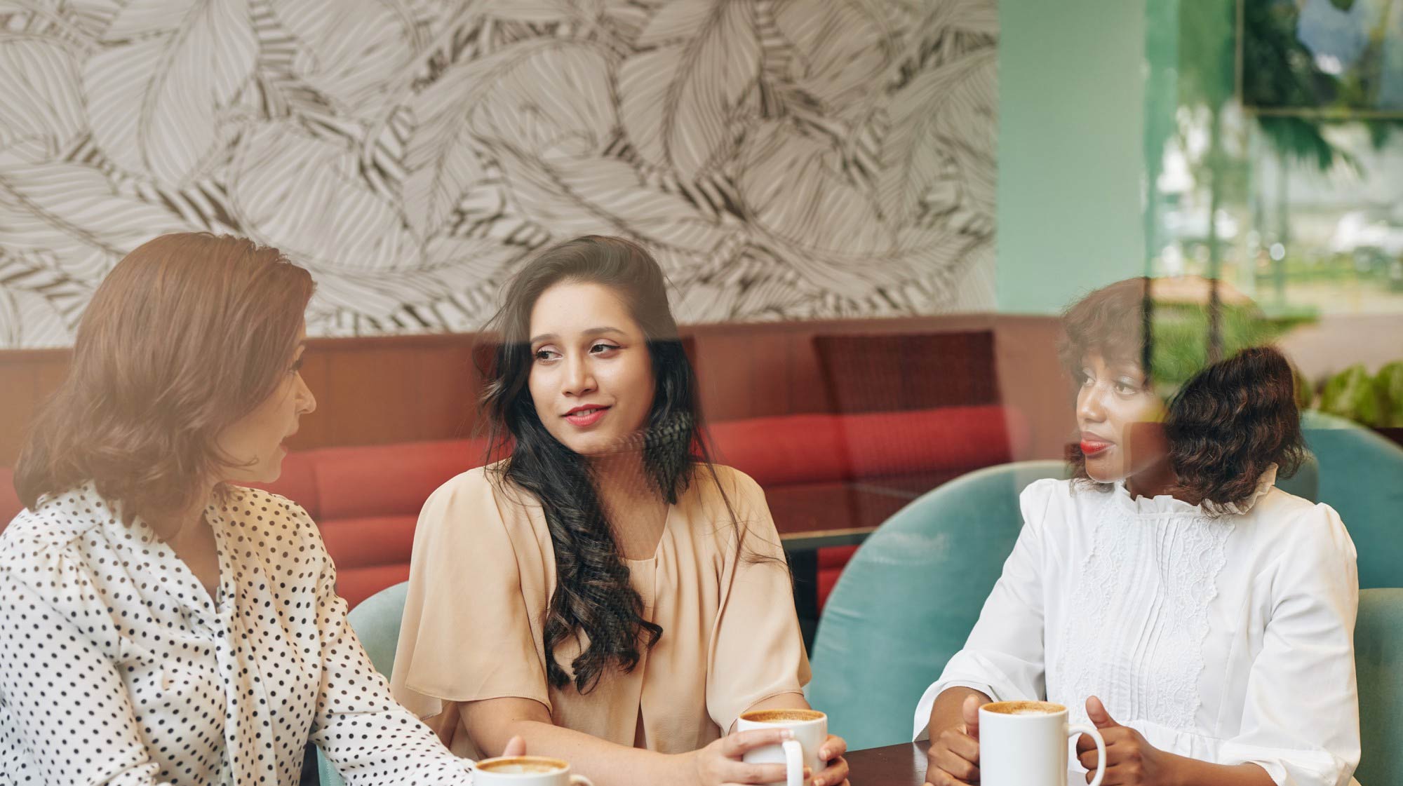 Coffee and work session at Mizner Park while professional house cleaning is done